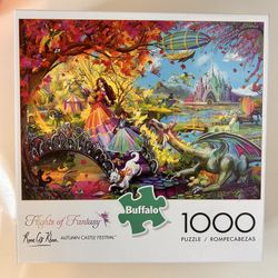 Buffalo Games Autumn Castle Festival - 1000 Piece Puzzle