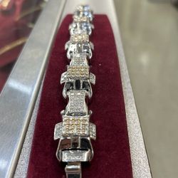 14k Diamond Bracelet 