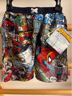 Spider-man swim shorts