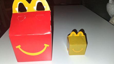 McDonald's Gold Mini Happy Meal 