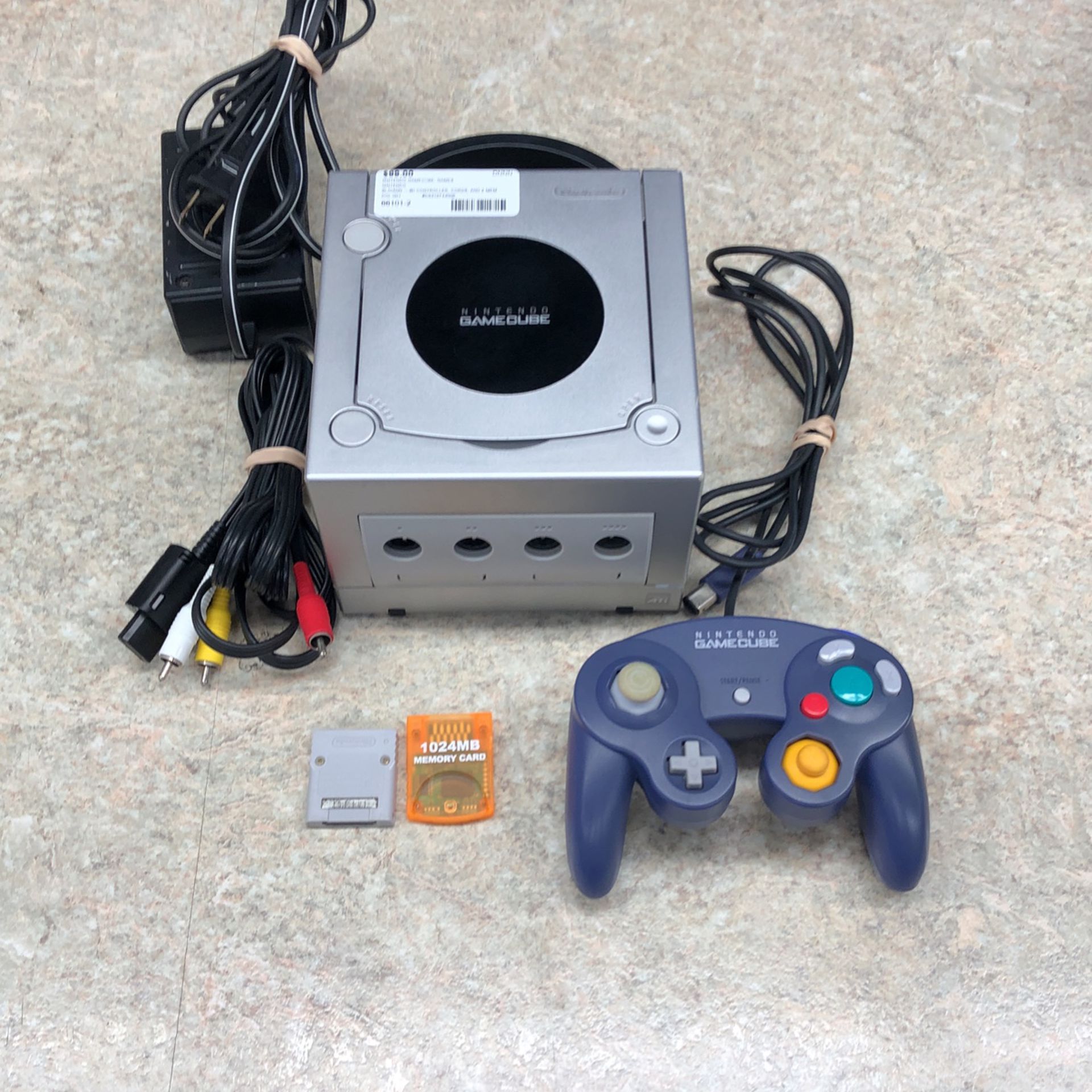 Nintendo GameCube Console Silver DOL-001(USA) 
