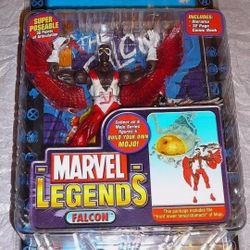 MARVEL LEGENDS FALCON BAF MOJO SERIES THE AVENGERS FALCON MARVEL UNIVERSE MOJO