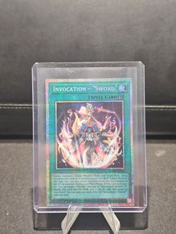 Yugioh! Invocation-"sword" starlight rare