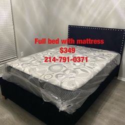 Full  Bed With Mattress 