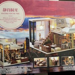 New DIY #3 High Quality House Kit Model With LED Lights