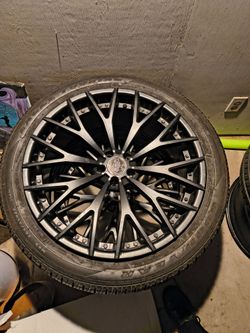 22" versante rims and tires