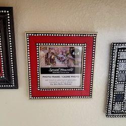 Some Frames I Decorated 