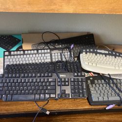 Each For $ 50 :4 Pieces Dell Keyboard, Compaq ,,Micros