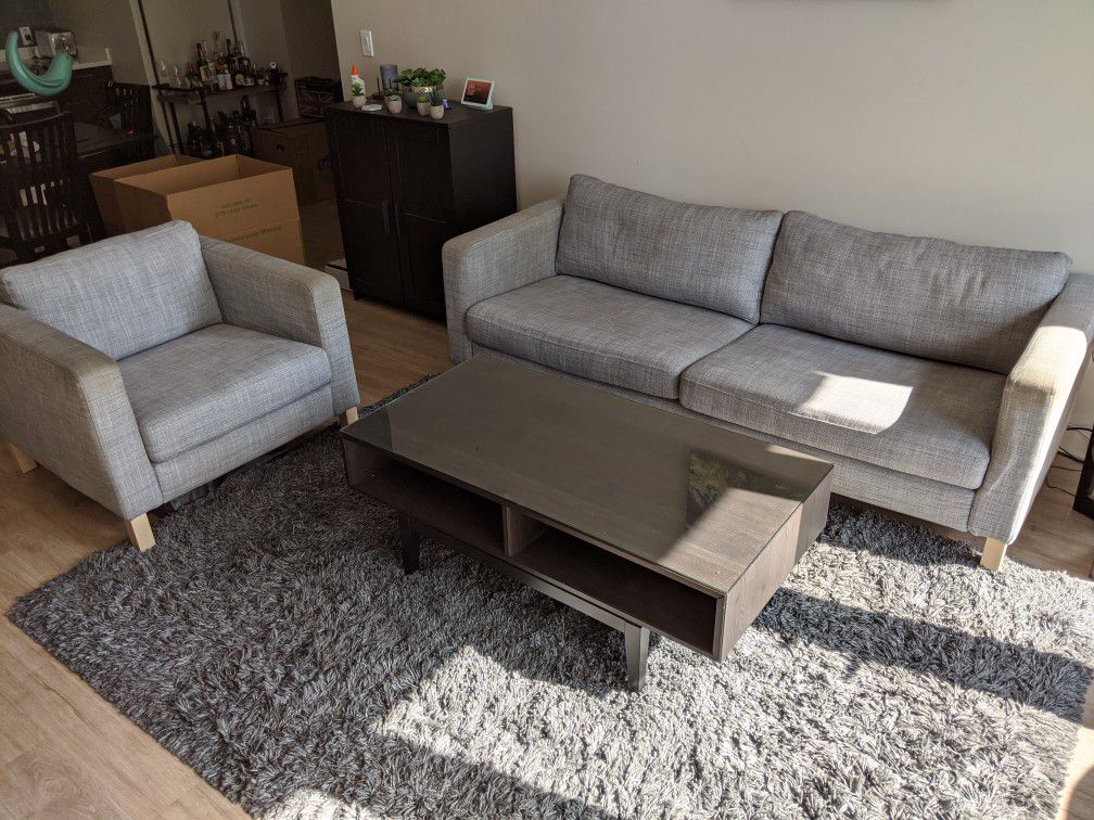 IKEA Sofa and Chair set