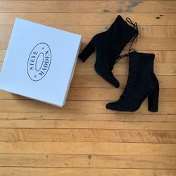 Black Steve Madden Booties 