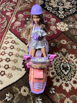 Barbie Motorcycle  With Doll
