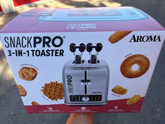 Aroma SnackPro 3-in-1 Toaster ATS-352S