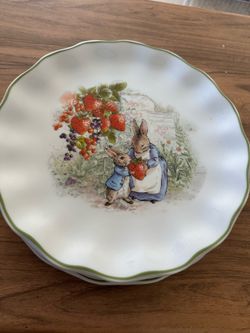 Peter rabbit plate