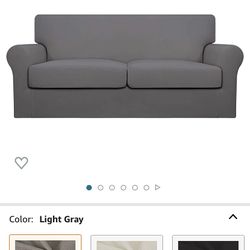 Easy-Going Oversized 3 Pieces Stretch Fleece Soft Loveseat