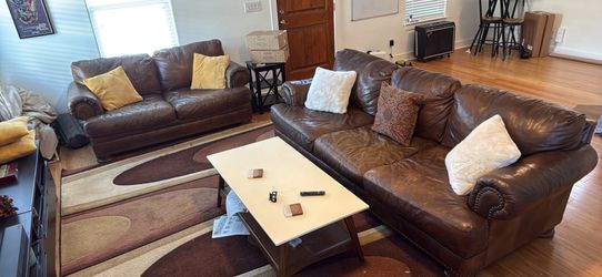Couch and loveseat