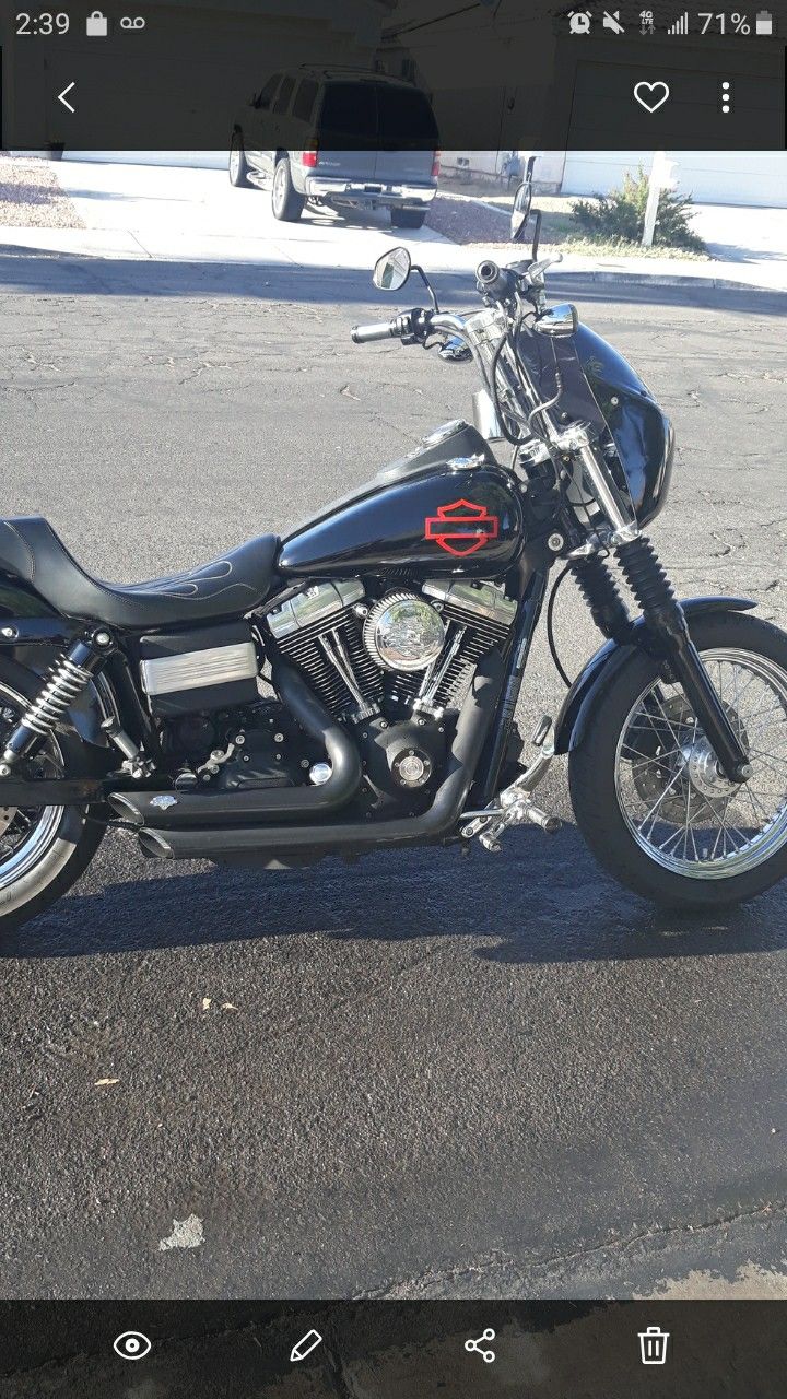 Harley davidson dyna steet bob