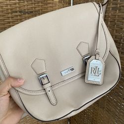 Beige Handbag