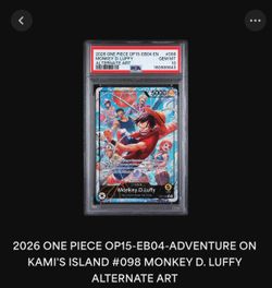 Monkey d Luffy PSA10!