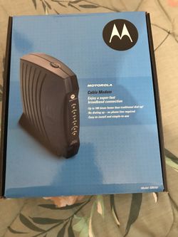 Motorola cable modem