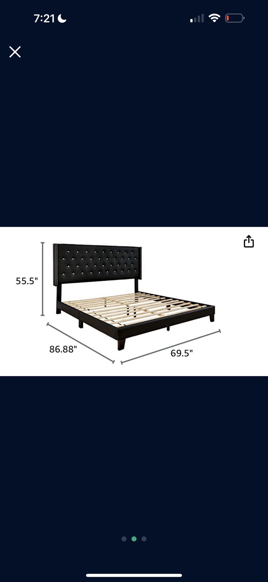 Queen Sized Bed Frame Still In Box Never Used 