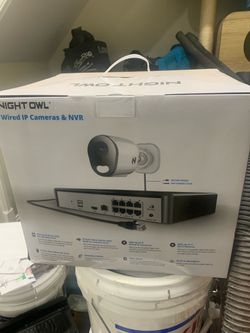 Night Owl Wired IP Cameras & NVR System