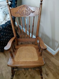 Antique childs rocking chair