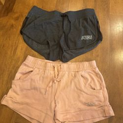 Woman’s Victoria’s Secret supermodel essentials in Victoria’s Secret sport shorts bundle shipping available