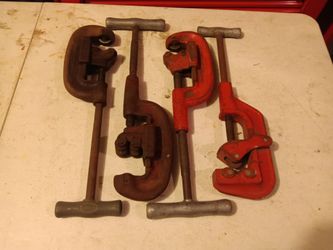 Ridgid heavy duty pipe cutter tool...$40 dollars each