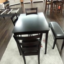 KITCHEN TABLE SET 5 PCS 