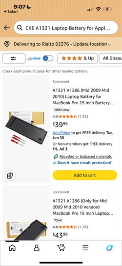 Laptop battery