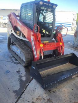2021 Takeuchi TL12V2-CR Cab Track Skid Steere
