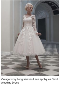Ivory Wedding Dress, Never Worn