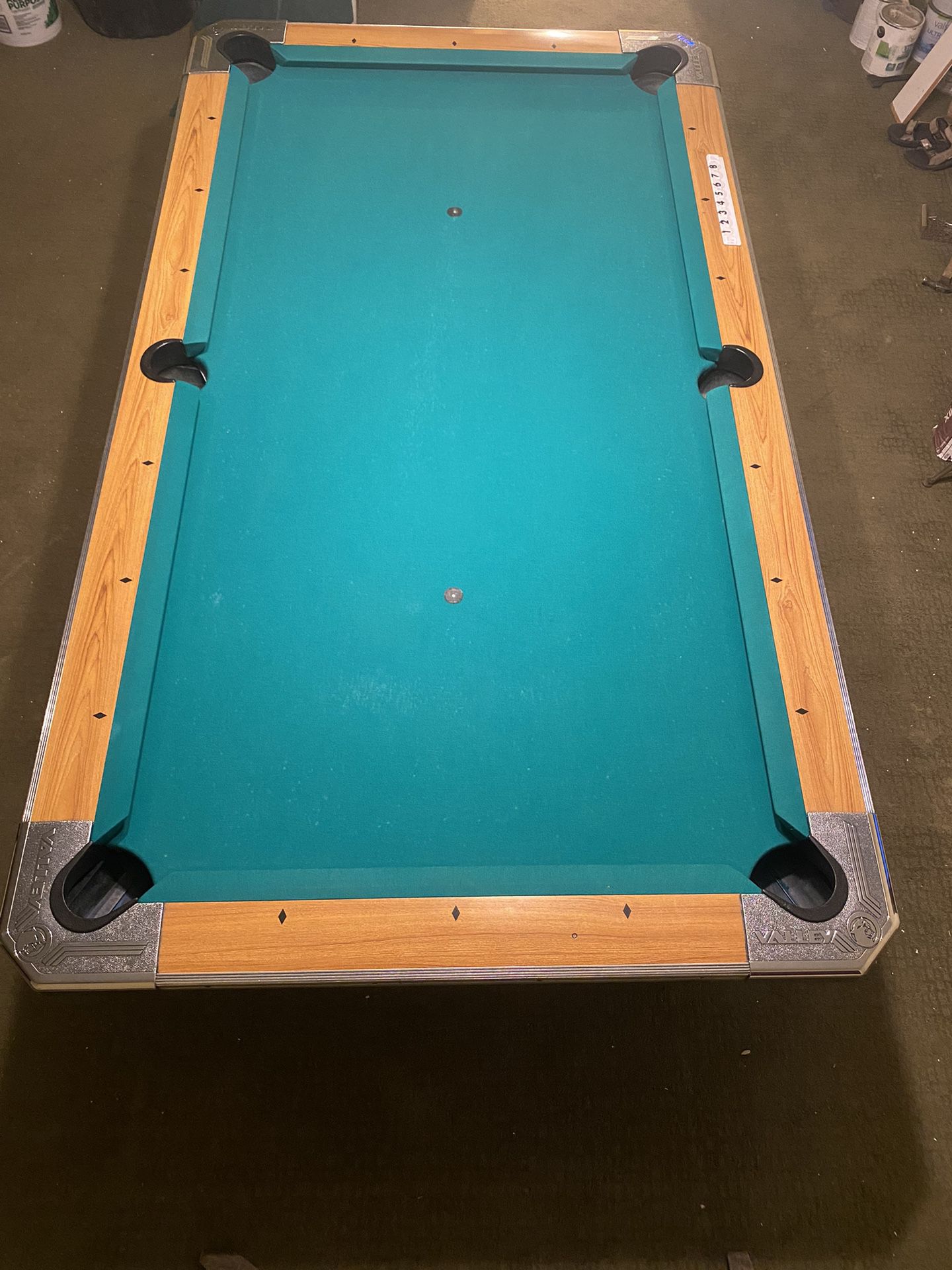 Valley Pool Table - Exchange For Car 