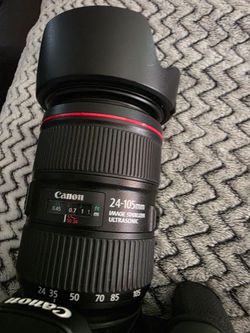 Canon 80D with Canon 25mm x 105mm  Professional Lens