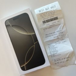 iPhone 16 Pro Max (SEALED)