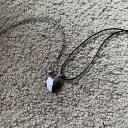 Matching Heart Necklaces 