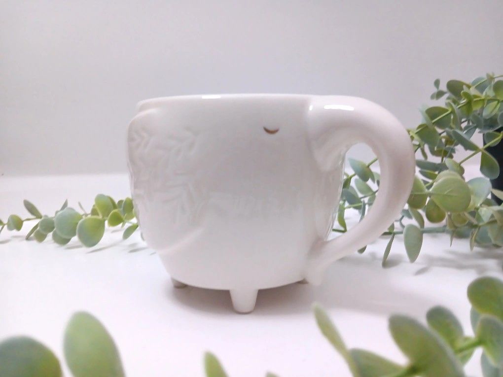 Opalhouse Elephant Stoneware Footed Mug For Sale