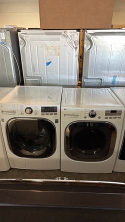 LG washer and dryer set -square Door Design
