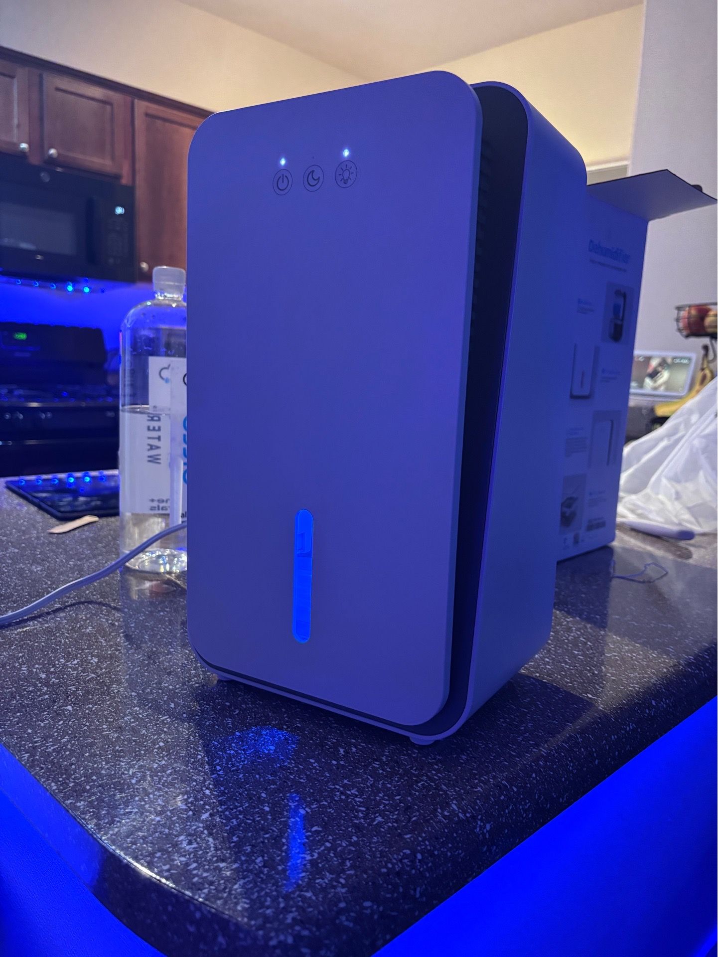 💧 Compact Dehumidifier w/ Aromatherapy & LED Lights ✨