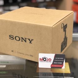 Sony FX3 Cinema Camera