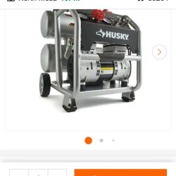 Husky silent air compressor brand new