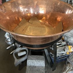 Extra large Copper Cazo For Carnitas!