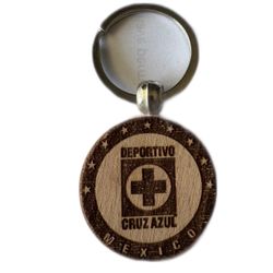 Custom Made Soccer Team Logo Keychain 