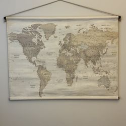 Children’s Tapestry World Map