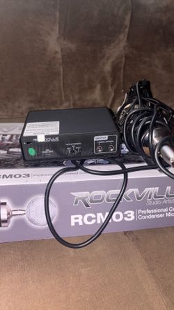 Studio Microphone and interface