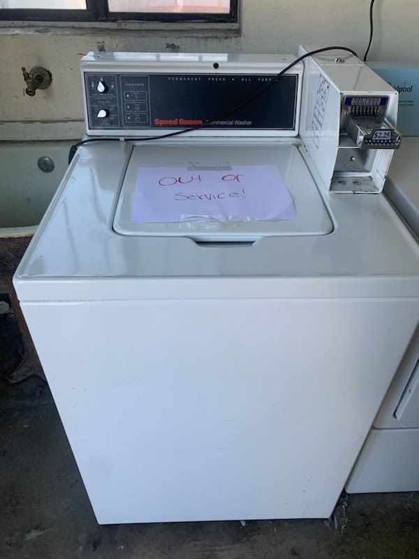 washing machine commercial for sale