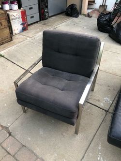 Chair - Metal frame.