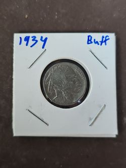 1934 buffalo nickel
