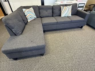 New Gray Sectional 