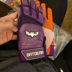 Bat Gear baseball Batting Gloves -New